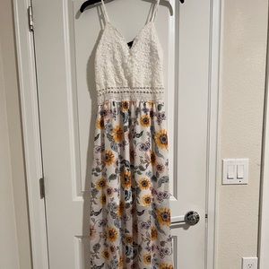 Maxi Flower Dress